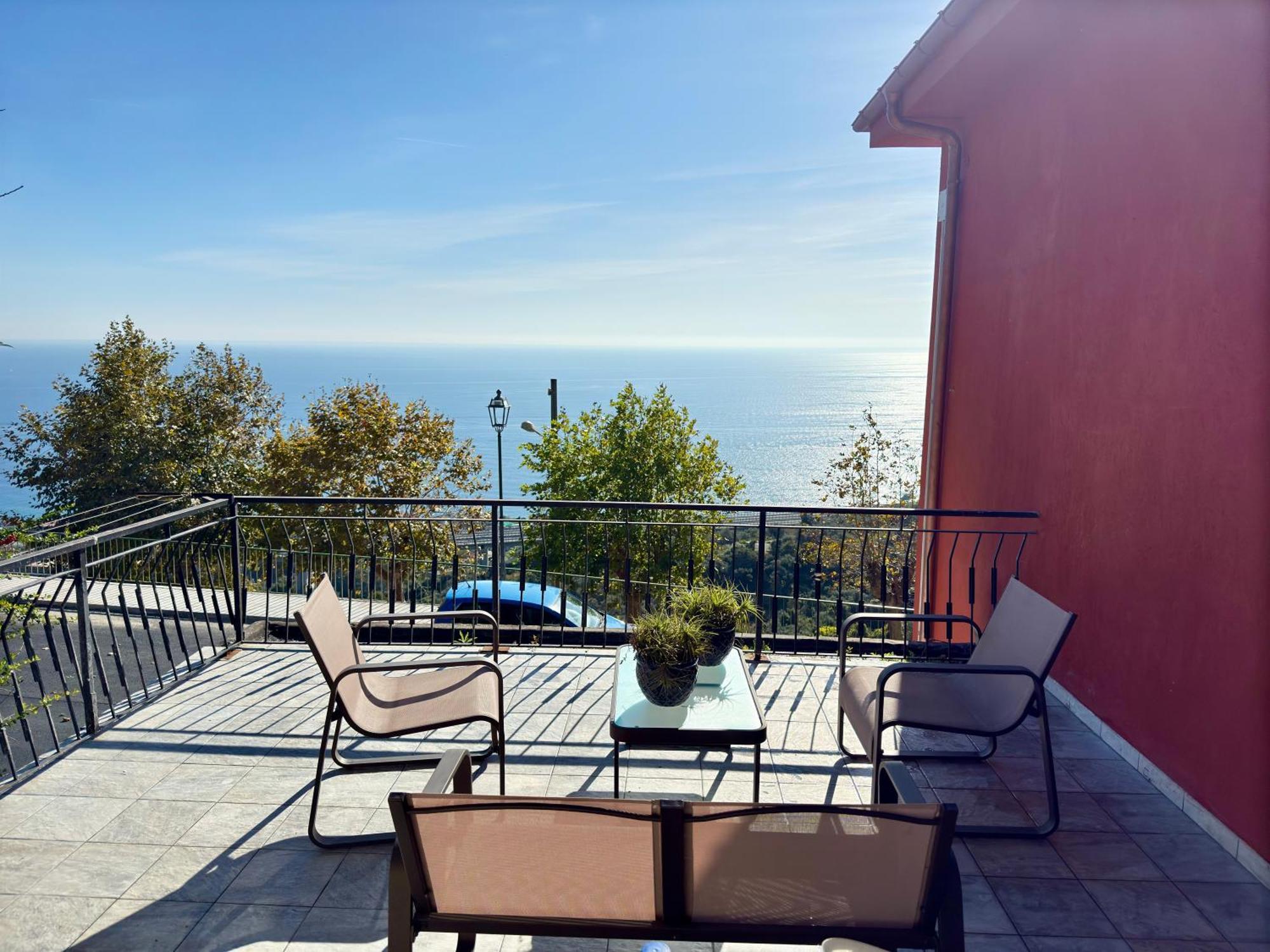 Villa Cielo Costarainera Bagian luar foto